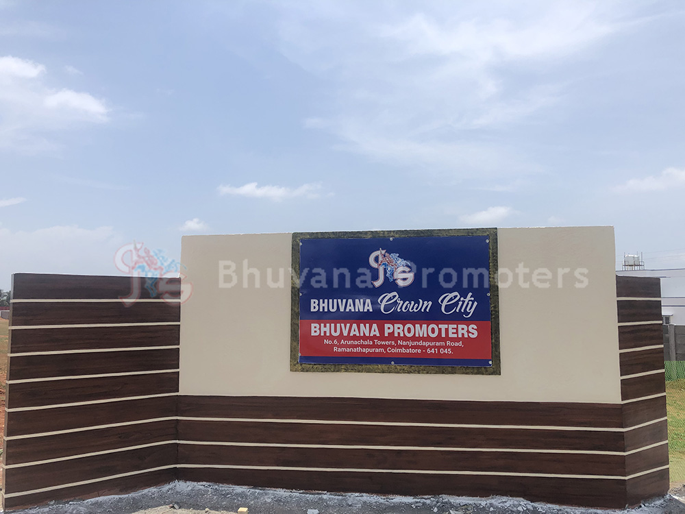 bhuvana promoters crown city lands for sale in coimbatore
